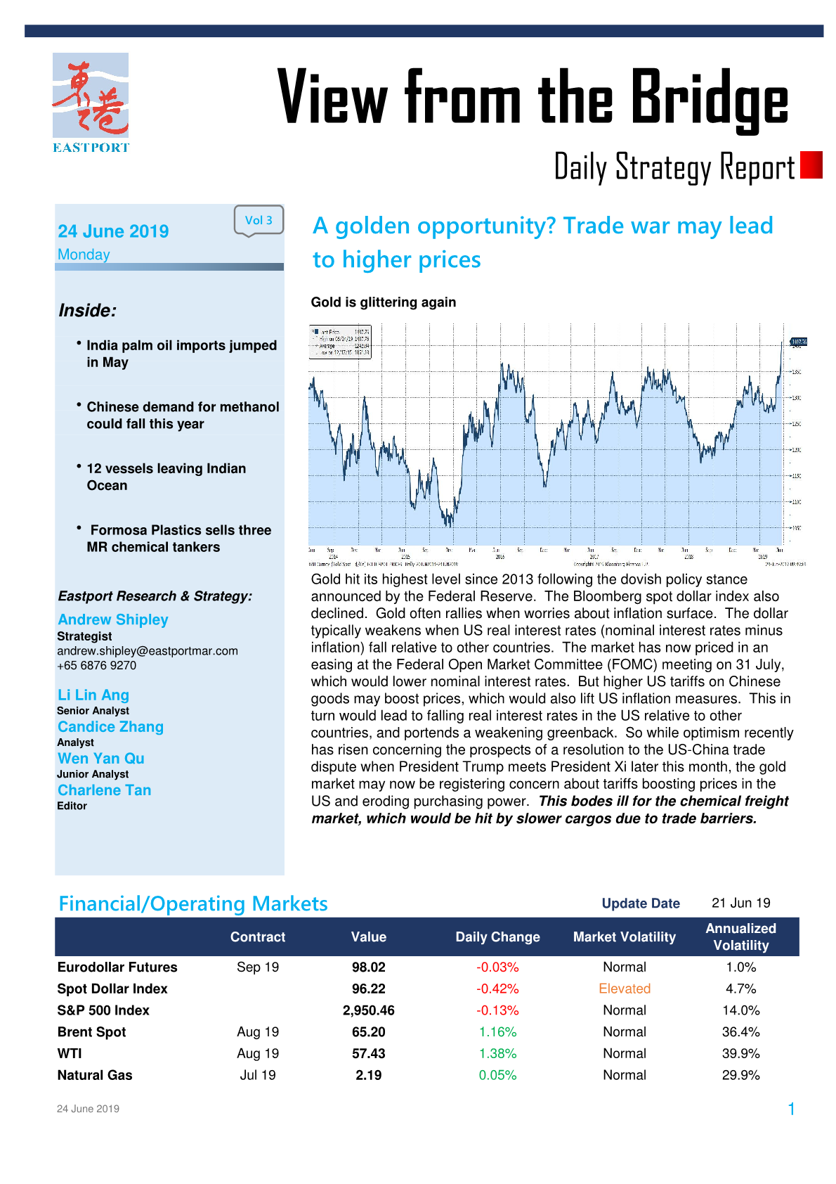 Eastport – Shipbroking & Consultancy Singapore